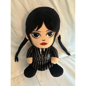 Wednesday Addams Plush Doll‎ Netflix Series Nevermore Academy Uniform YuMe 10´´